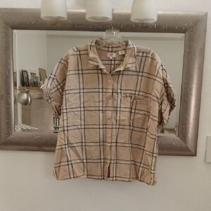 🩷3 FOR $15🩷 LEVI'S Plaid Button-Up Shirt
